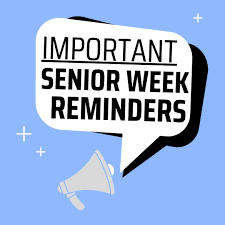  Important Senior Updates and Reminders